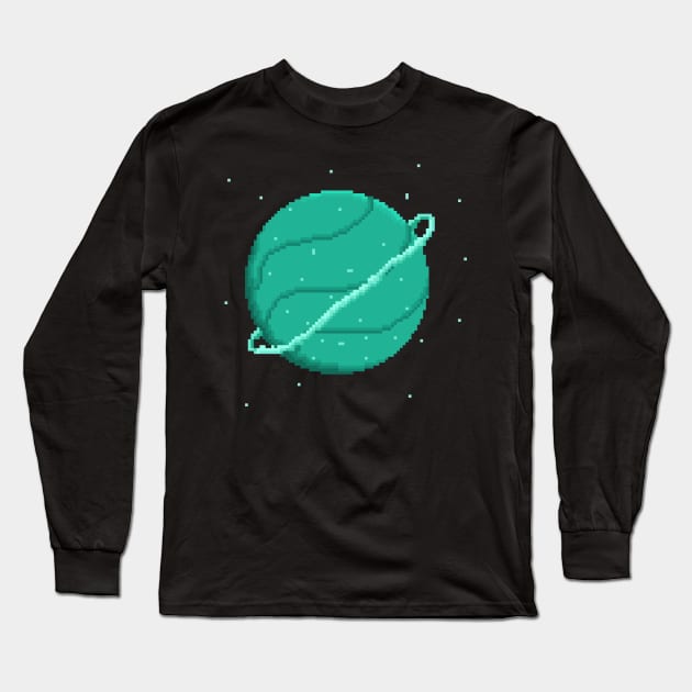 Planet in space Long Sleeve T-Shirt by Keniixx
